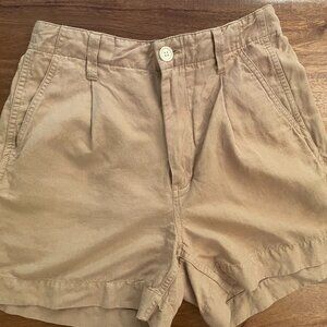 Alex Mill Twill Pleated Short, Vintage Khaki